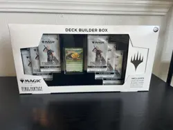 Magic The Gathering MTG New Sealed Final Fantasy deck builder box - Image 1