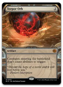 Torpor Orb (Showcase) #57 (NM) Thunder Junction BIG Magic MTG - Image 1