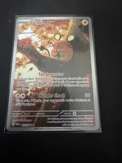 Pokemon TCG Dedenne 093/088 Perfect Order Illustration Rare - Image 1