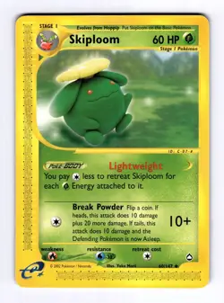 Skiploom Aquapolis #060 (2003) Uncommon LP Pokemon - Image 1