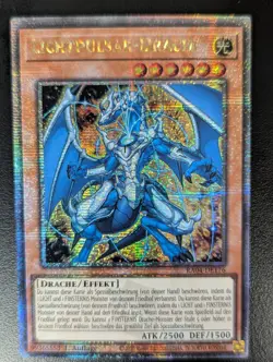 Lichtpulsar-Drache Ra04-DE176 QCR Deutsch NM YUGIOH - Image 1