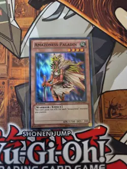 YUGIOH AMAZONESS PALADIN LCJW-EN087 SUPER 1ST ED NM - Image 1