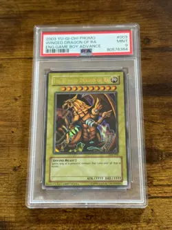 The Winged Dragon of Ra 2003 GBI-003 ULTRA Rare PSA 9 Yu-Gi-Oh. Ships ASAP - Image 1