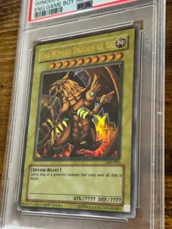 The Winged Dragon of Ra 2003 GBI-003 ULTRA Rare PSA 9 Yu-Gi-Oh. Ships ASAP - Image 2