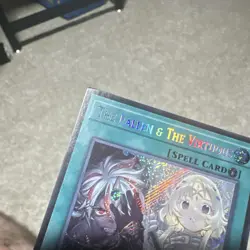 Yu-Gi-Oh! The Fallen & The Virtuous CH01-EN019 1st Ed Secret Foil EN LP x3 - Image 4