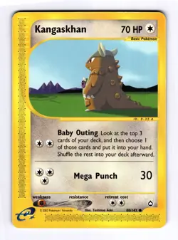Kangaskhan Aquapolis #088 (2003) Common LP Pokemon - Image 1