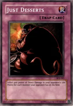 Just Desserts Common Normal Trap Unlimited Starter Deck: Joey Yugioh - Image 1