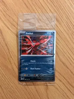 Yveltal 088/132 (EB Games Stamp) Mega Evolution Cosmos Holo English Promo SEALED - Image 1