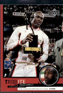 1999 Upper Deck Tribute to Michael Jordan #11 Michael Jordan - Image 1