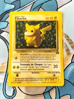 Portugese Pikachu #3 - Gold Tail World Promo 1 - Pokemon Card - Image 1