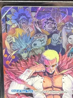 Donquixote Doflamingo OP04-019 Alt Art Leader English Bandai One Piece TCG - Image 3