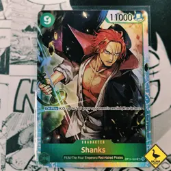 Shanks (Reprint) ST16-004 Premium Booster -The Best- Vol. 2 One Piece Foil NM - Image 1