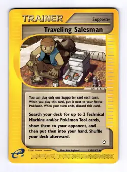 Traveling Salesman Aquapolis #137 (2003) Uncommon LP Pokemon - Image 1