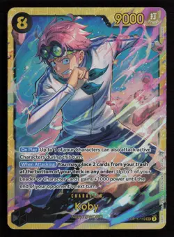 Koby OP11-119 One Piece A Fist of Divine Speed SEC NM English - Image 1