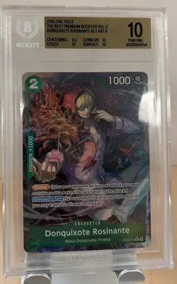 2025 BGS 10 One Piece OP05-030 R* Donquixote Rosinante - EN - Foil - PRB02 - - Image 1
