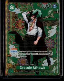 One_piece Dracule Mihawk The Azure Sea's Seven #OP12-030 tcg LP - Image 1