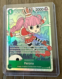 Perona OP12-034 One Piece – Legacy of the Master Series Rare NM - Image 1