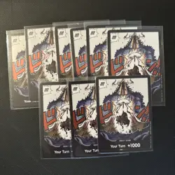 One Piece TCG Awakening Of The New Era (ENG) OP05 Set Of 9 Don!! All Mint - Image 1