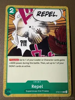 REPEL ST02-016 STARTER DECK 2 ONE PIECE NM - Image 1
