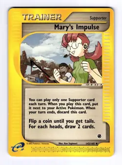 Mary's Impulse Expedition #142 (2002) Uncommon LP Pokemon - Image 1