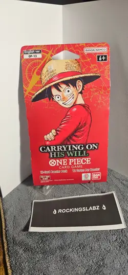 🔥🔥One Piece: OP-13 Carrying On His Will - Sleeved Booster Pack - Image 1