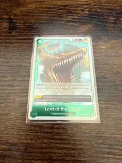 Lord of the Coast R OP11-028 A Fist of Divine Speed One Piece English MINT - Image 1