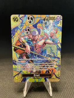 One Piece Enel SP EB02-052 OP15 Adventure on Kami's Island Super Rare - Image 1