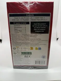One Piece Starter Deck 23: RED Shanks Display (ST-23) Sealed Box English - Image 5