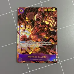 Monkey.D.Luffy OP09-119 ALT ART (SEC) One Piece Card Game NM/NM- English - Image 1