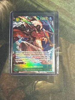 Bandai One Piece OP14-119 Dracule Mihawk SEC ALTERNATE ART - Image 1