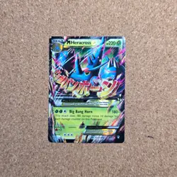 Pokemon M Heracross EX TCG 5/111 XY Furious Fists Holo Ultra Rare *B2 - Image 1