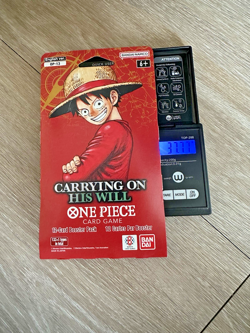 One Piece OP-13 Carrying On His will sleeved booster pack HEAVY 37.77 - Image 1