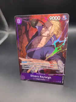 OP13-066 SR Alt Art Silvers Rayleigh One Piece TCG English - Image 3