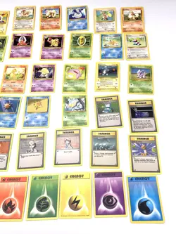 Pokemon Base Set 43 Cards Non Holo set Rare No Duplicates - Image 4