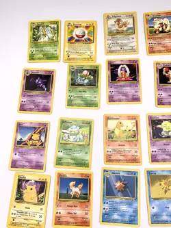 Pokemon Base Set 43 Cards Non Holo set Rare No Duplicates - Image 5