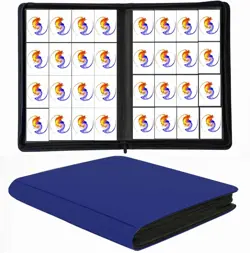 Premium 1664 Cards Capacity Binder, 16 Pocket Ringless Side-Loading Trading Card - Image 1