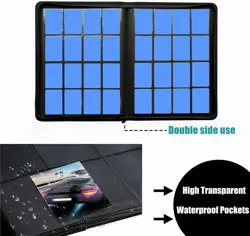 Premium 1664 Cards Capacity Binder, 16 Pocket Ringless Side-Loading Trading Card - Image 3