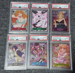 Girls Edition PSA10 6 Consecutive One Piece Cards - Image 1