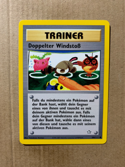 GERMAN Double Gust 100/111 Neo Genesis - Common Pokemon Card - NM/Mint - Image 1