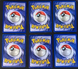 6 Card Lot Pokemon TCG 1999 Seaking Mankey Dratini Exeggutor Croconaw - Image 2