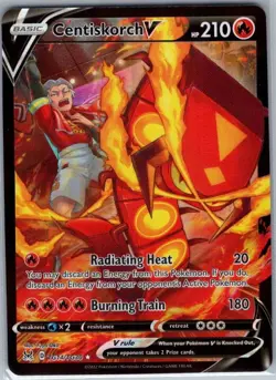Centiskorch V TG14/TG30 SWSH11: Lost Origin Trainer Gallery - Pokemon Card - NM - Image 1