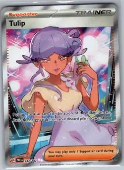 Tulip 244/182 SV04: Paradox Rift - Pokemon Card - NM - Image 1