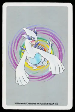 Chikorita Ace of Clubs Pokemon Silver Deck Playing Cards Heavily Played - Image 2
