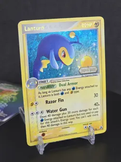 Pokemon Card Lanturn 19/92 Legend Maker 2006 Reverse Holo Stamped Rare Vintage - Image 1