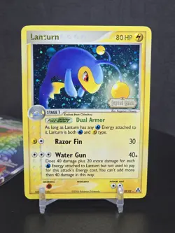 Pokemon Card Lanturn 19/92 Legend Maker 2006 Reverse Holo Stamped Rare Vintage - Image 3