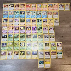 Pokemon Card Lot: Gym Heroes & Gym Challenge, 72 Unique Cards Blaine Misty Brock - Image 1