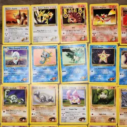 Pokemon Card Lot: Gym Heroes & Gym Challenge, 72 Unique Cards Blaine Misty Brock - Image 2