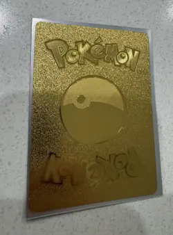 Pokemon Charizard 120HP Gold Foil card 04/102 Textured - Image 2