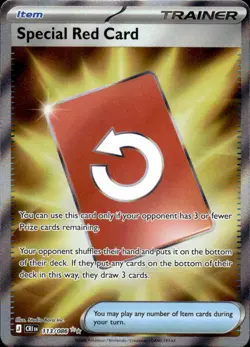 Special Red Card 113/086 Ultra Rare Chaos Rising Holo Near Mint - Image 1