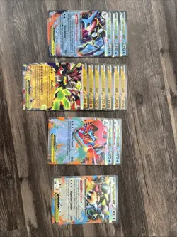 Pokemon TCG jumbo Card Lot 13 Cards Mega Feraligatr, Mega Greninja & More! - Image 1